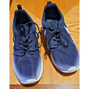 Nike Roshe Run One Print Black White 599432-008 Women's Size 7.5 Running Gym